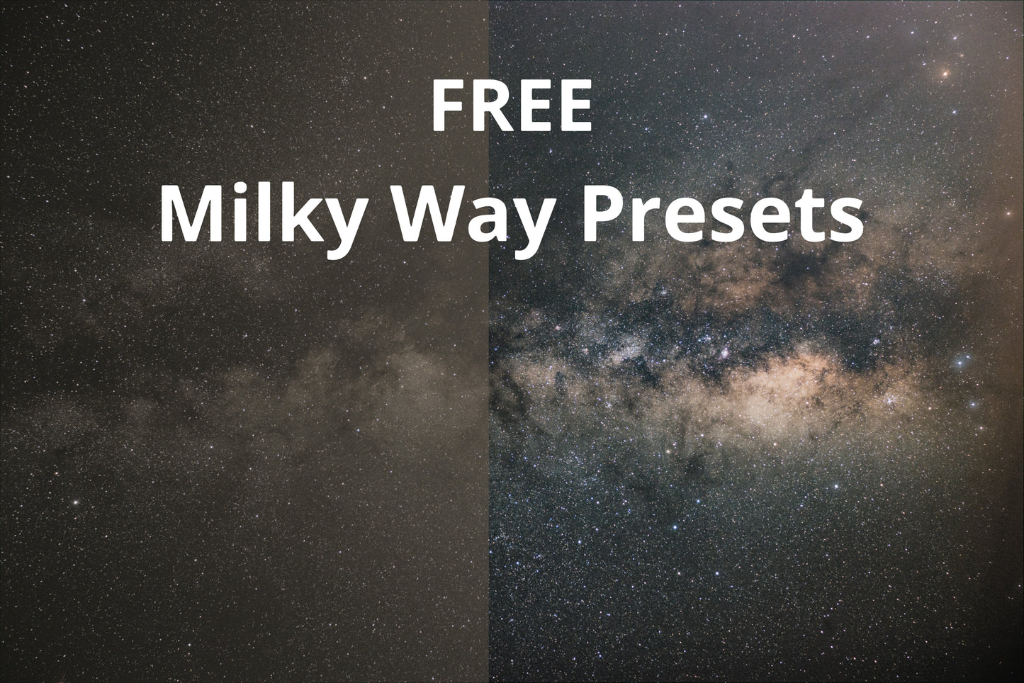 Milky Way Preset Pack for Lightroom