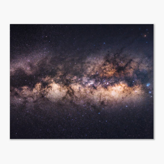 Milky Way Rift astrophotography metal wall print – deep space photo from Arizona