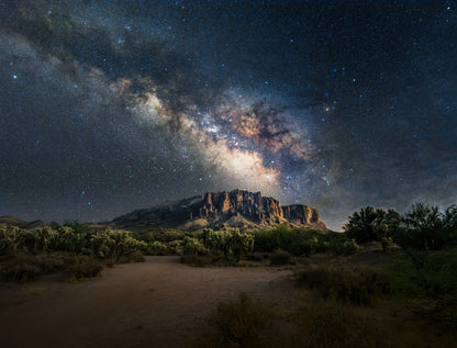 Milky Way over Arizona