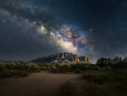 Milky Way over Arizona